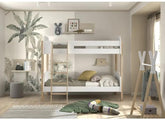 Kiddy White Bunk Bed - room - 2